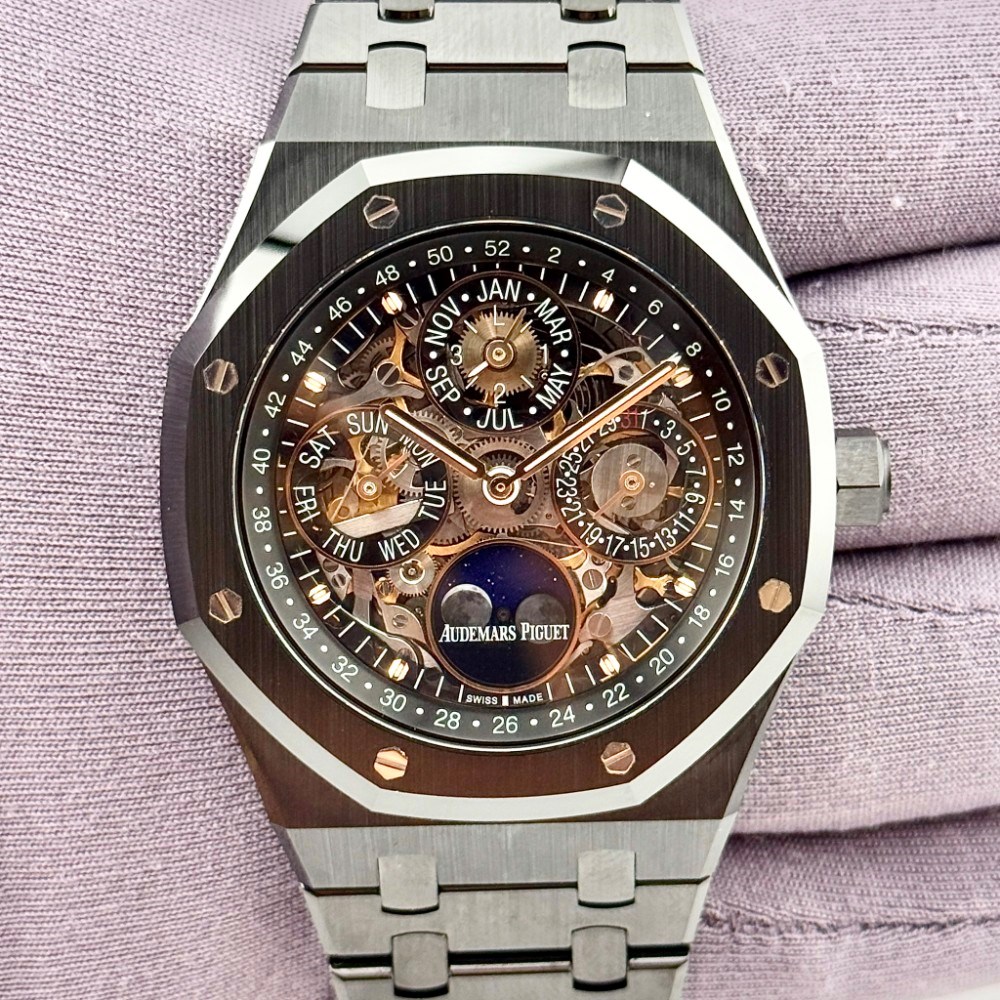 ROYAL OAK PERPETUAL CALENDAR OPENWORKED