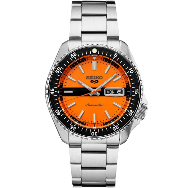 SEIKO 5 ORANGE RALLY