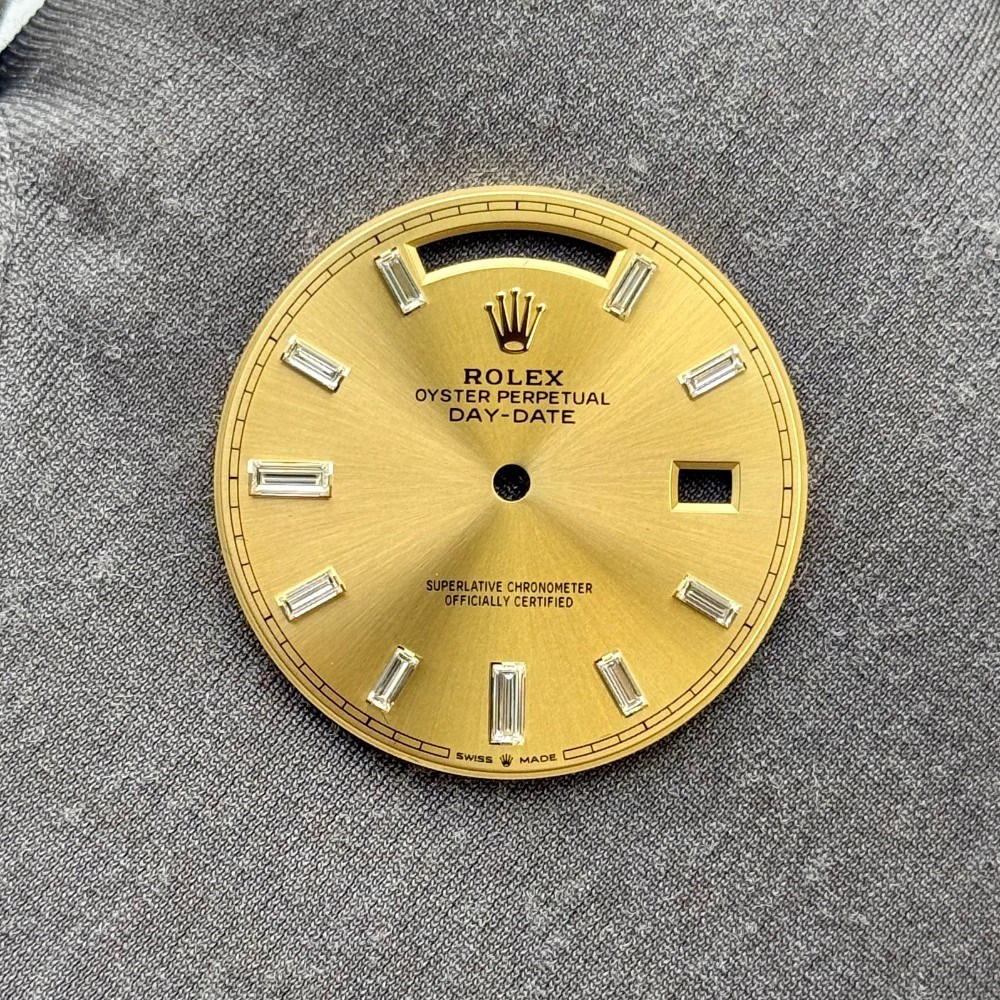 DAY-DATE CHAMPAGNE BAGUETTE DIAMOND DIAL